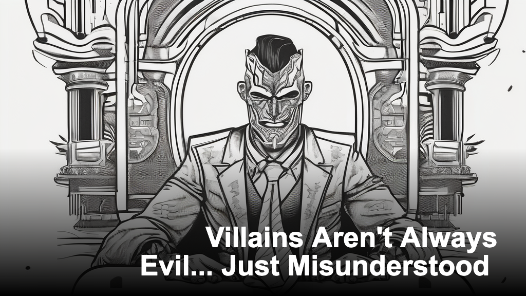 Villains Aren't Always Evil... Just Misunderstood – Villaininside